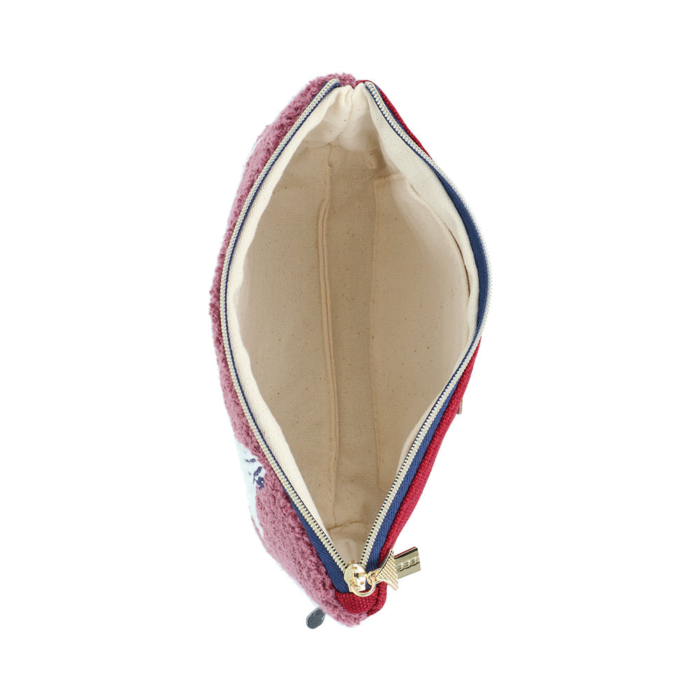 Sun-Star Stationery Moomin Little My Sagara Embroidery Cosmetic Pouch