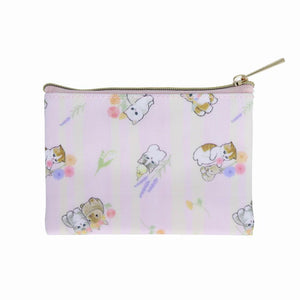 Mofusand Flower Mini Pouch (Pink)