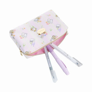 Mofusand Flower Pen Pouch (Pink)