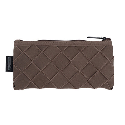 Sun-Star Stationery AMUGOMU Flat Pen Case Brown 7.5in