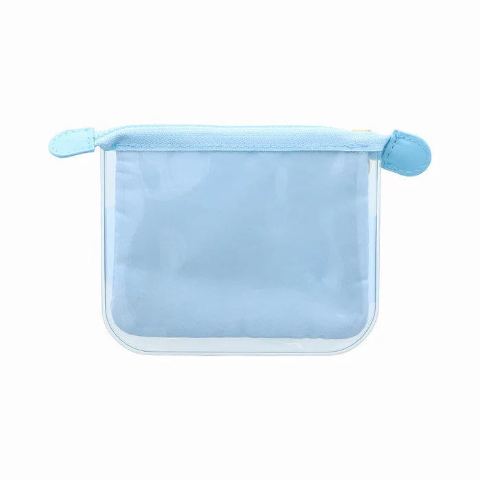 Mofusand Clear Pouch Mini Flat MITTE (Shark Meow)