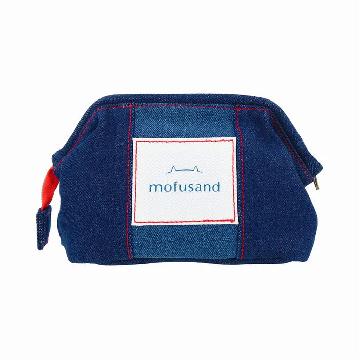 Mofusand Denim Pouch Wire (Cherries)