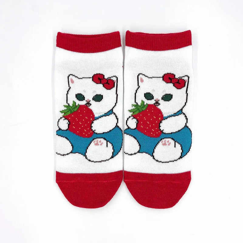 Mofusand x Sanrio Characters Socks (Size 23~25cm)