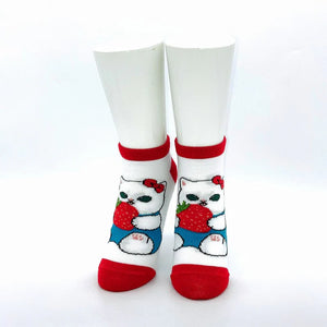 Mofusand x Sanrio Characters Socks (Size 23~25cm)