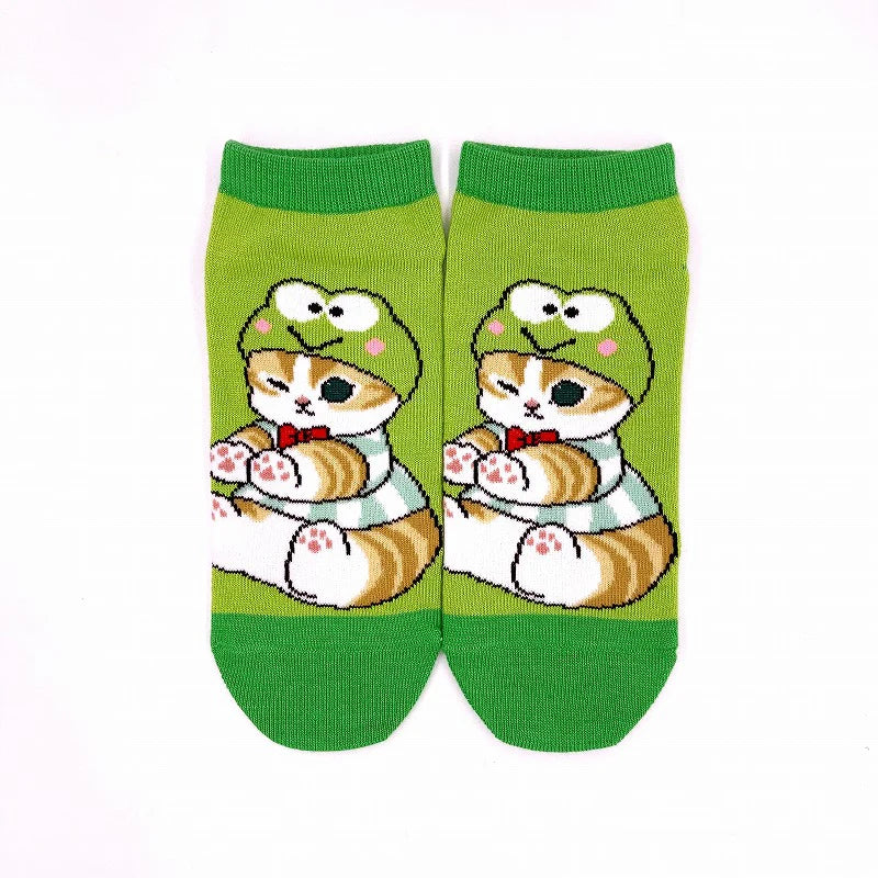 Mofusand x Sanrio Characters Socks (Size 23~25cm)