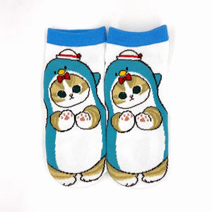 Mofusand x Sanrio Characters Socks (Size 23~25cm)