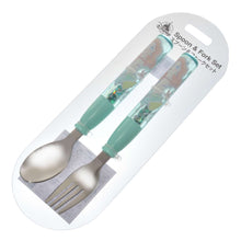 قم بتحميل الصورة في عارض الصور، Ariel Spoon &amp; Fork with Neon Logo- Disney Store Japan