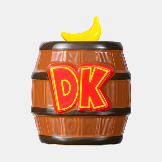 Donkey Kong DK Barrel Storage Canister Container