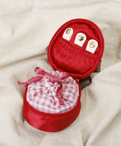 Strawberry Accessory Pouch (Pink)