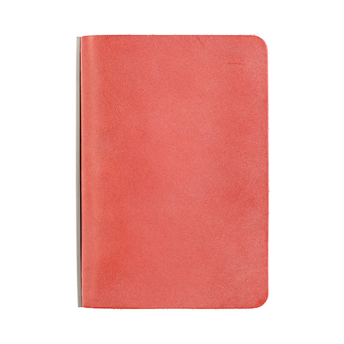 PLOTTER Bridle Leather Mini 5-Hole Binder Red
