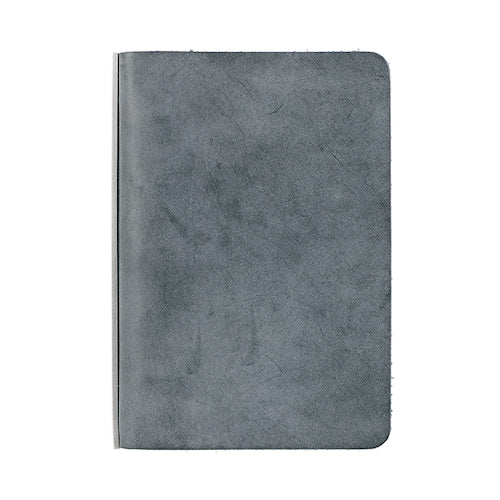 PLOTTER Bridle Leather Mini 5-Hole Binder 4.72x3.15in Blue