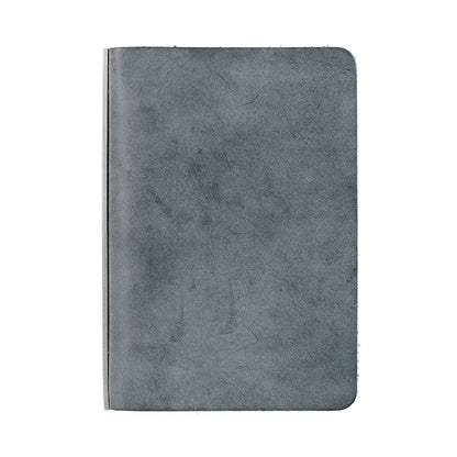 PLOTTER Bridle Leather Mini 5-Hole Binder 4.72x3.15in Blue