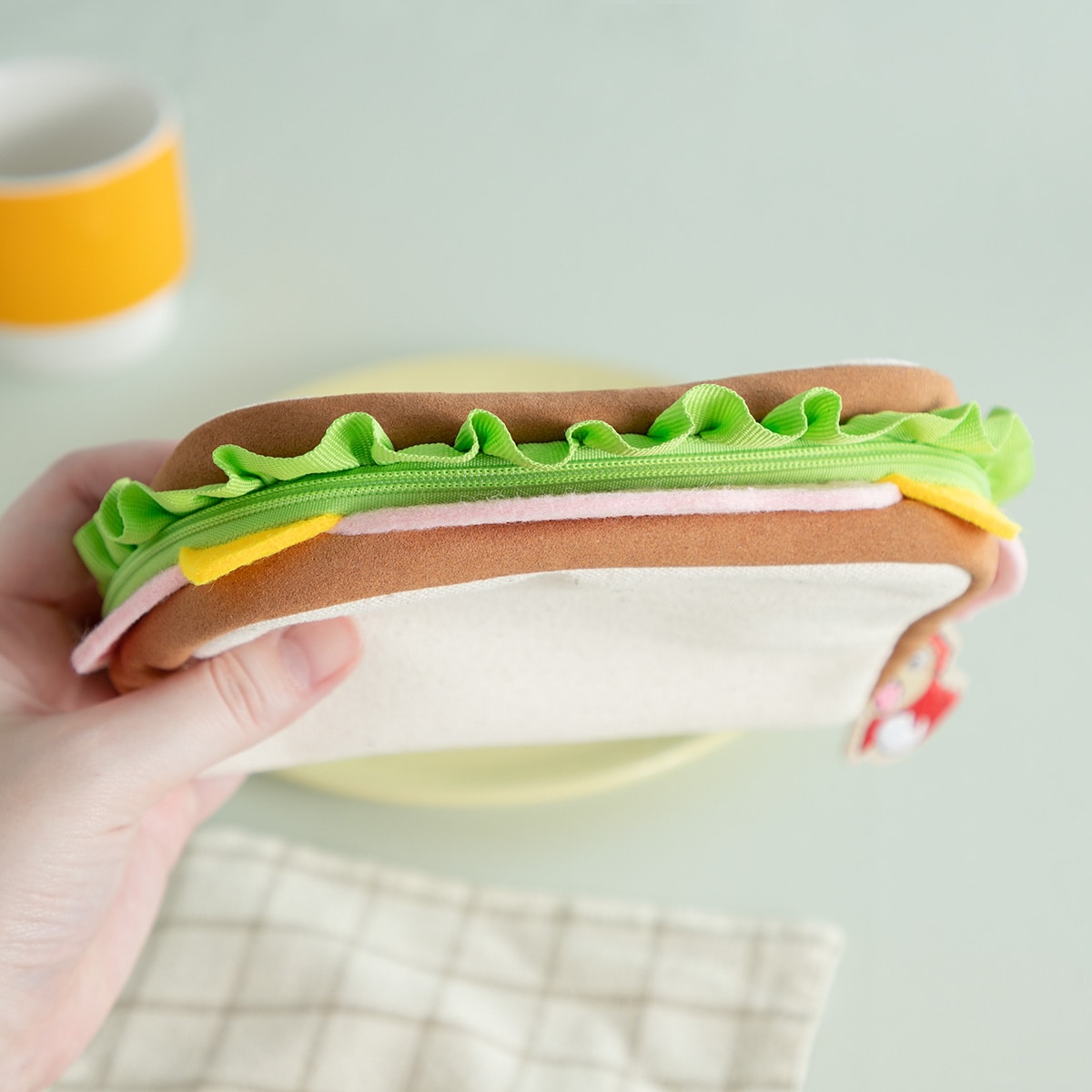 Ponyo on the Cliff by the Sea Ham Sandwich Pouch