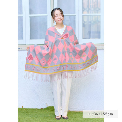 Howl's Moving Castle Howl's Cape Buttoned Stole