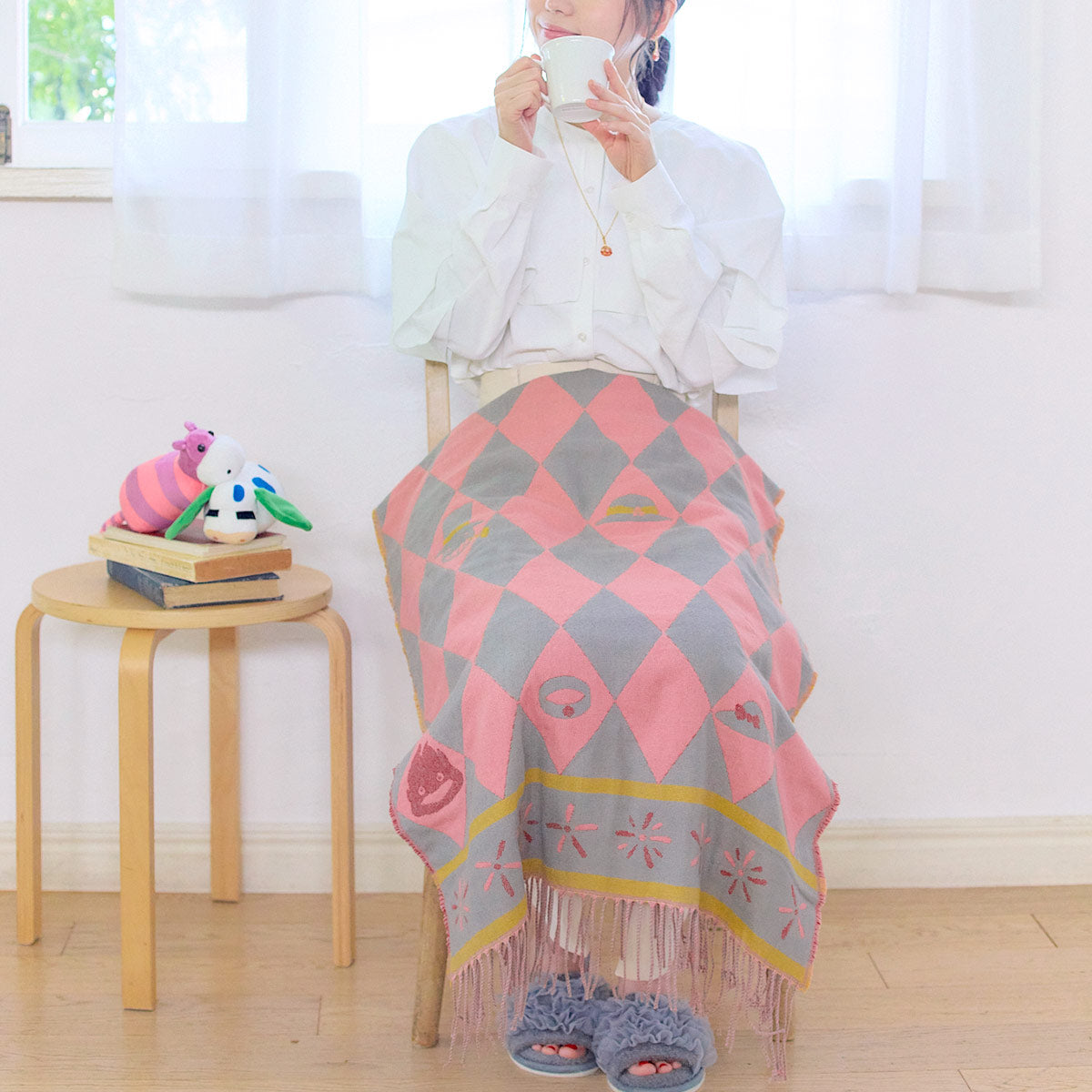 Howl's Moving Castle Howl's Cape Buttoned Stole