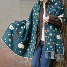 قم بتحميل الصورة في عارض الصور، Ghibli Original My Neighbor Totoro Buttoned Scarf - Ghibli Studio