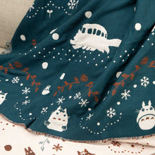 قم بتحميل الصورة في عارض الصور، Ghibli Original My Neighbor Totoro Buttoned Scarf - Ghibli Studio