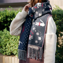 قم بتحميل الصورة في عارض الصور، Ghibli Original Kiki&#39;s Delivery Service Buttoned Scarf - Ghibli Studio