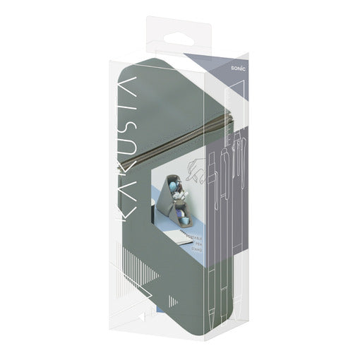 Sonic Kakustu Portable Silicone Pen Stand Gray