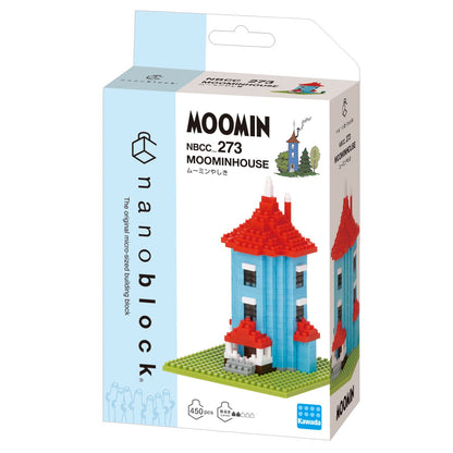 Kawada Nanoblock Moominhouse Miniature Building Toy Set NBCC_273