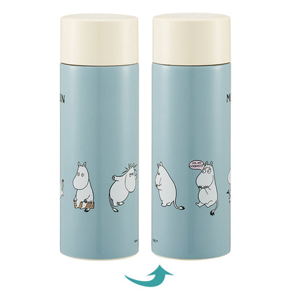 Skater Moomin Unique Stainless Steel Mug Bottle 350ml Vacuum Insulated