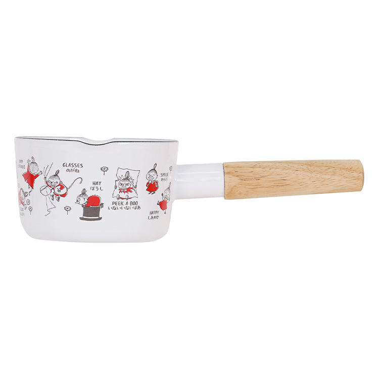 Fuji Horo Little My Enamel Milk Pan 12cm 800ml