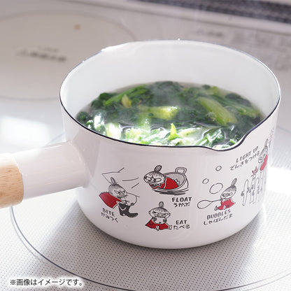 Fuji Horo Little My Enamel Milk Pan 12cm 800ml