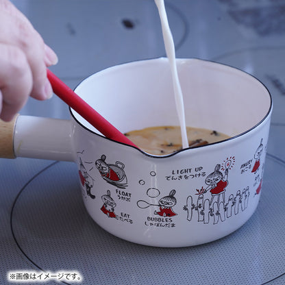 Fuji Horo Little My Enamel Milk Pan 12cm 800ml