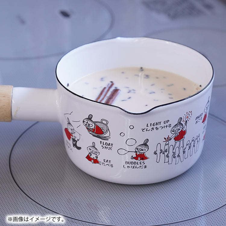 Fuji Horo Little My Enamel Milk Pan 12cm 800ml