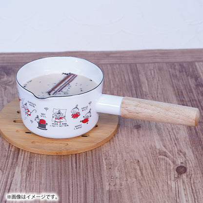 Fuji Horo Little My Enamel Milk Pan 12cm 800ml