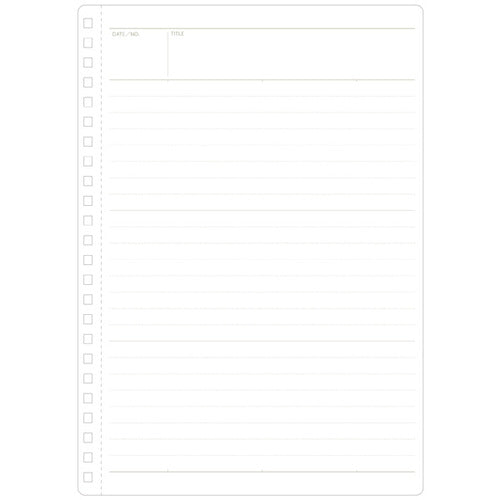 Maruman Mnemosyne Soft Notebook A5 80 Sheets Black