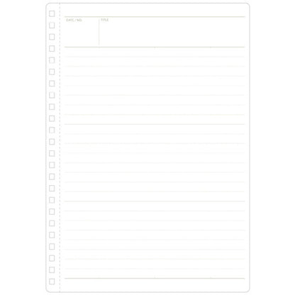Maruman Mnemosyne Soft Notebook A5 80 Sheets Black