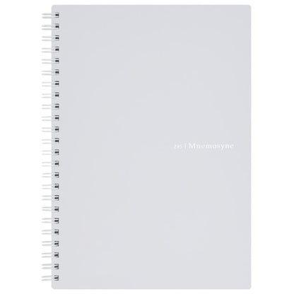 Maruman Mnemosyne Soft Notebook A5 8.3x6.3-inch 80 Sheets Light Gray