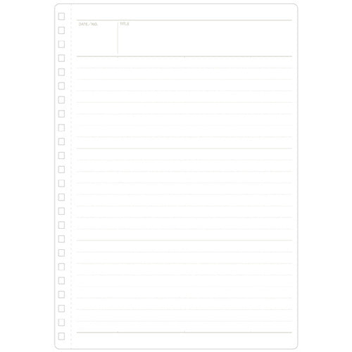 Maruman Mnemosyne Soft Notebook A5 8.3x6.3-inch 80 Sheets Light Gray
