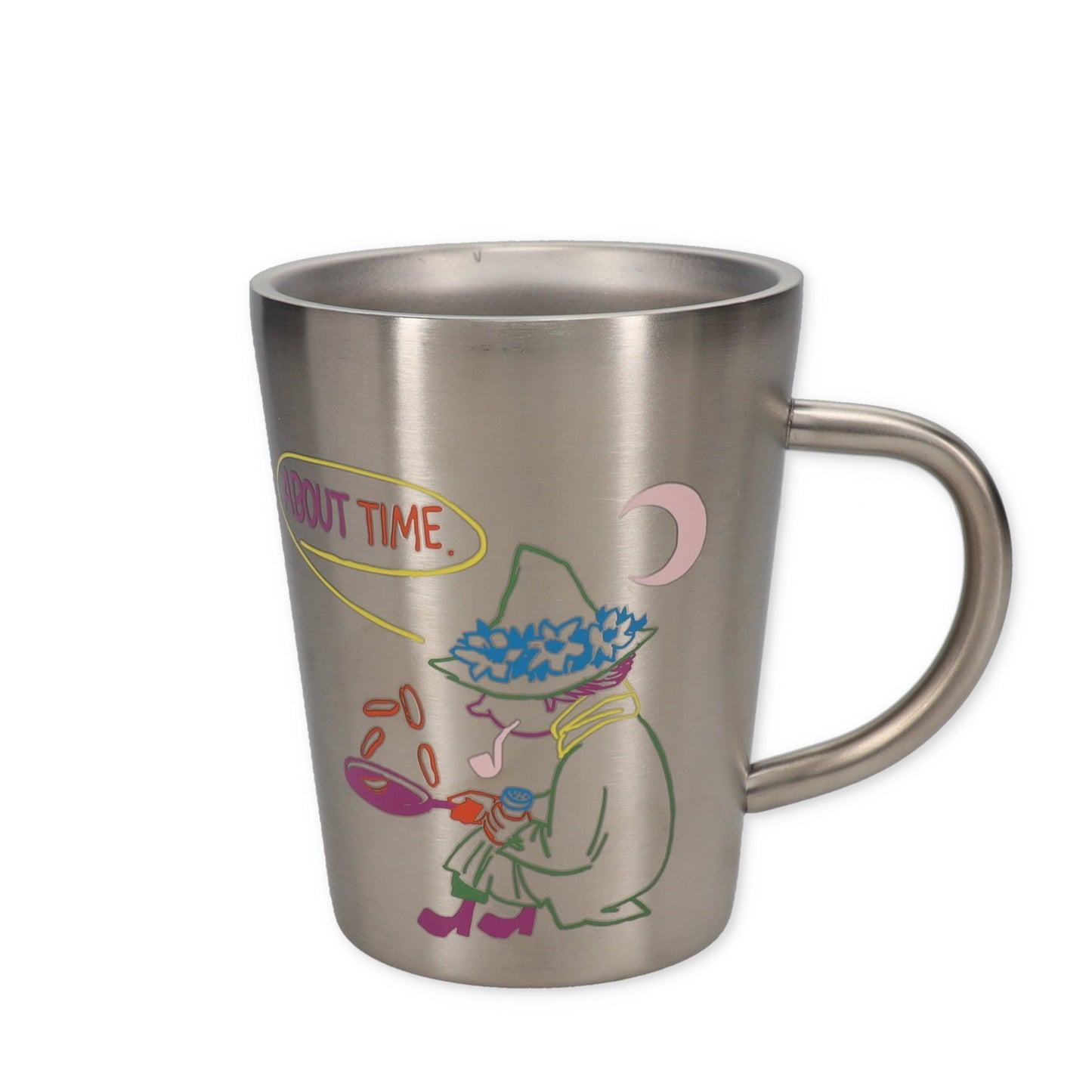 Yamaka Shoten Moomin Playful Double-Walled Stainless Steel Mug 360ml