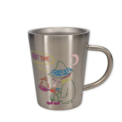 Yamaka Shoten Moomin Playful Double-Walled Stainless Steel Mug 360ml