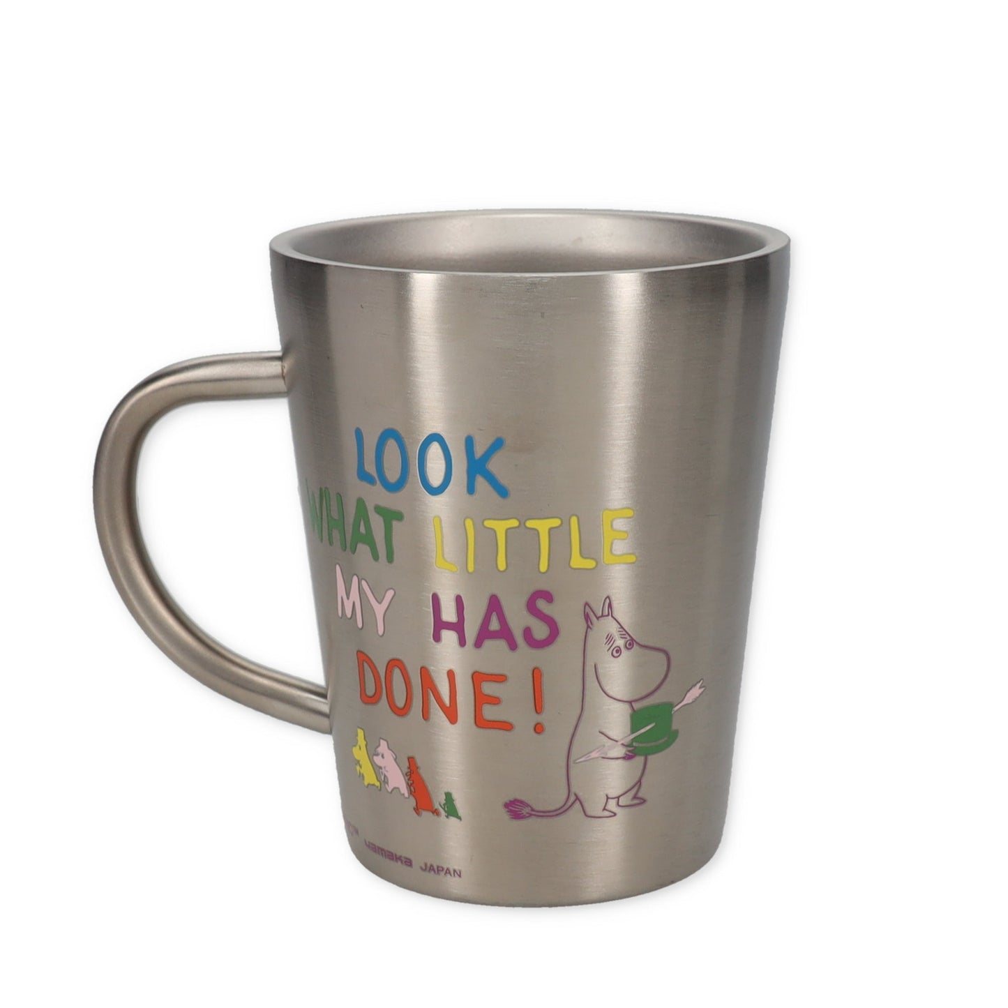 Yamaka Shoten Moomin Playful Double-Walled Stainless Steel Mug 360ml