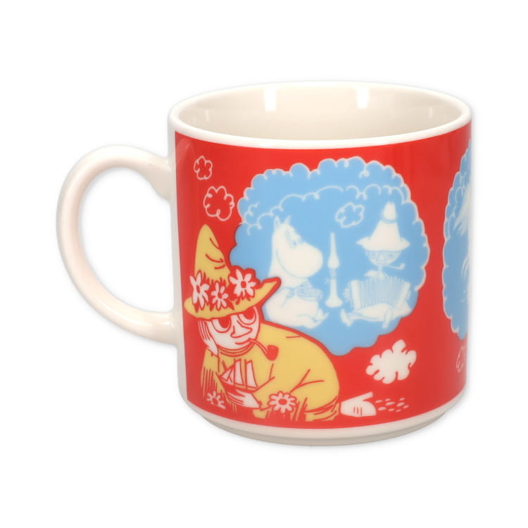 Moomin Daydreaming in Moominvalley Porcelain Mug with Gift Box