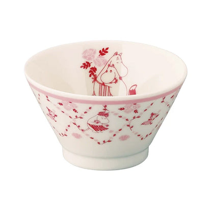 Moomin Mamma's Day Ceramic Small Bowl Pink 200ml