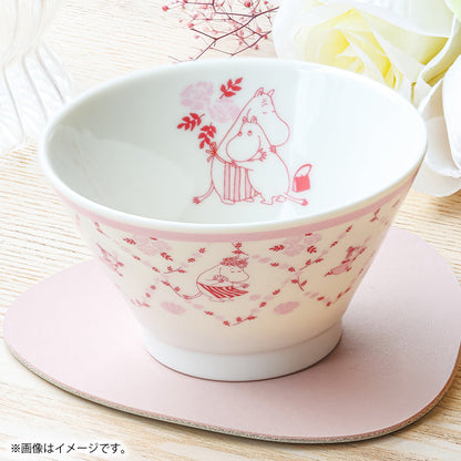 Moomin Mamma's Day Ceramic Small Bowl Pink 200ml