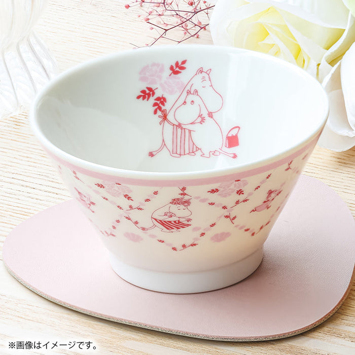 Moomin Mamma's Day Ceramic Small Bowl Pink 200ml
