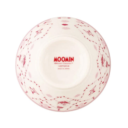 Moomin Mamma's Day Ceramic Small Bowl Pink 200ml