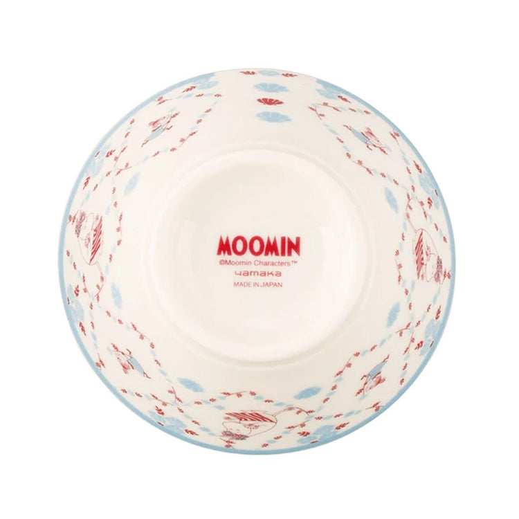 Moomin Moominmamma's Day Small Bowl Blue 200ml Ceramic