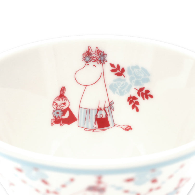 Moomin Moominmamma's Day Small Bowl Blue 200ml Ceramic