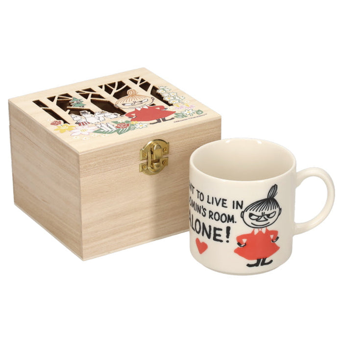 Little My Ceramic Mug in Wooden Gift Box 350ml