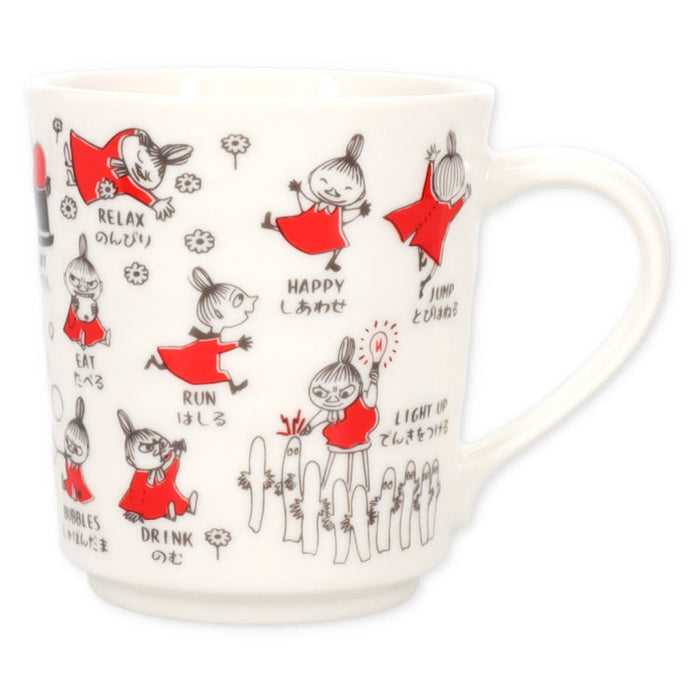 Yamaka Shoten Moomin Little My AREKORE Porcelain Coffee Mug 340ml