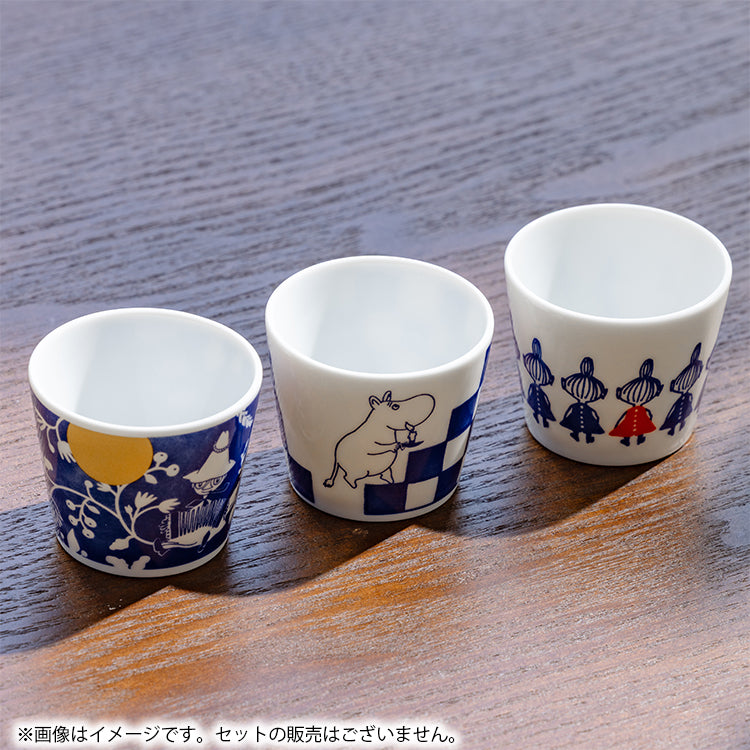 Moomin KOKON Karakusa Porcelain Sake Cup 50ml Japanese Style