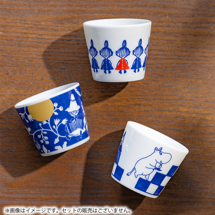 Moomin KOKON Karakusa Porcelain Sake Cup 50ml Japanese Style