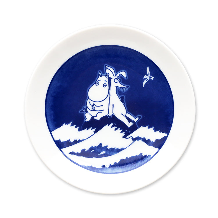 Yamaka Moomin KOKON/NAMIMA 12cm Porcelain Small Plate
