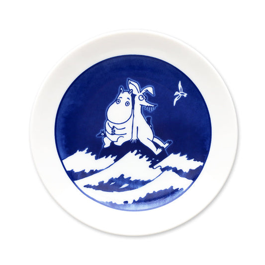 Yamaka Moomin KOKON/NAMIMA 12cm Porcelain Small Plate